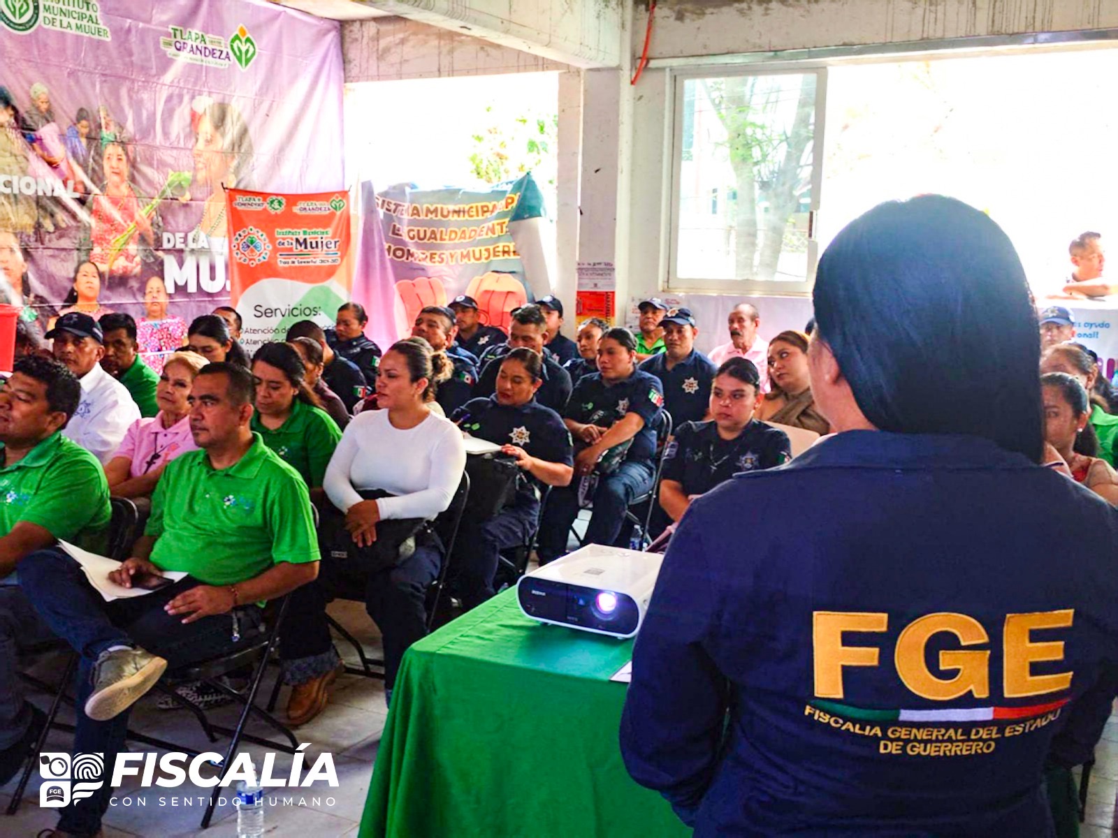 FGE Guerrero fortalece acciones de prevención y difusión en materia de protocolos de búsqueda, en Tlapa de Comonfort